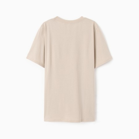 Women's T -shirt, beige color, size 54-3