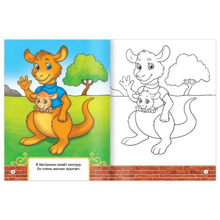 Coloring "My Favorite Zoo", 12 p.-2