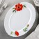 Serving shade "velvet rose", oval, 30 × 22 cm, glass ceramic, white color