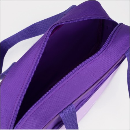 Lightning bag, external pocket, textura, lilac color/purple color-4
