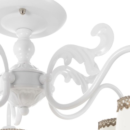 Chandelier 2144/5 E14 40W white 57x57x36 cm Bayerlux-3