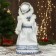 Snow Maiden "In a fur coat with patterns" moves, 19x40 cm
