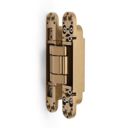 Loop Lockland hidden installation, 25x150 mm, with 3D regulation, color matte gold-2