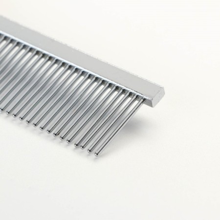 Comb "paws" with a plastic pen, 17.5 x 3 cm, red-2