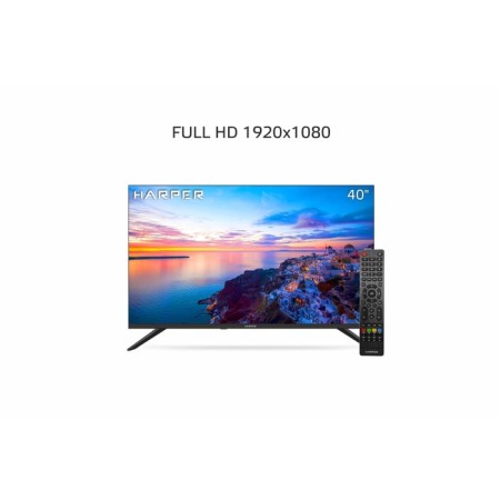TV Harper 40F720T, 40 ", 1080P, DVB-T/T2/C/S2, 3XHDMI, 2XUSB, black-1