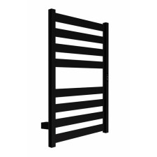 Полотенцесушитель электрический INDIGO Oktava Slim, 800x500 мм, таймер, черный