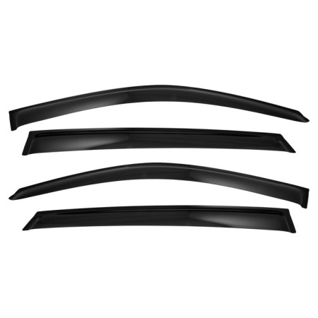 Window deflectors Haval F7X, 2019-, Dark