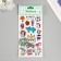 Plastic sticker "Unicorns and magic" mix 22x10 cm