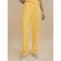 Female trousers, size Xs, yellow color