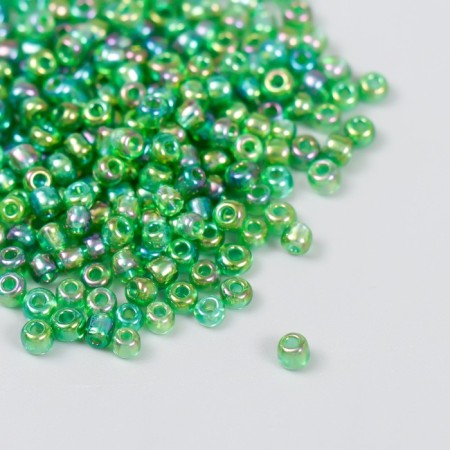Beads "Zlatka" 08/0, 3 mm, 10 g 0167 Green