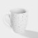 Farphic Points mug, 300 ml, white