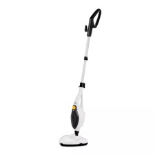 Steam mop KitFort KT-1043, 1500 W, 350 ml, cord 8 m, black and white