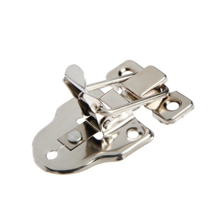 Castle Castle on a box ZM01, 5.5x4 cm, iron, Nickel color, 10 pcs-1