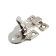 Castle Castle on a box ZM01, 5.5x4 cm, iron, Nickel color, 10 pcs