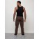 Cargo jeans men, size 44, brown color