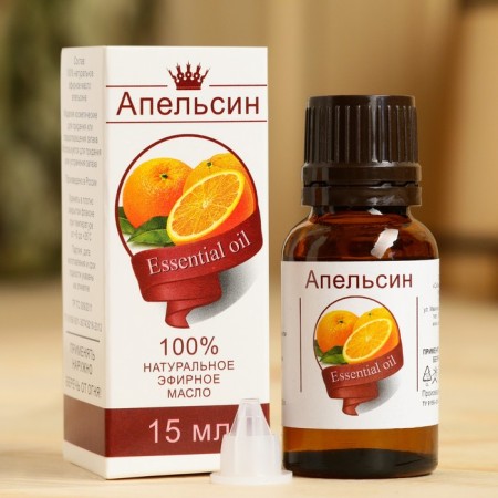 Orange "Orange", a bottle of a boiler, an abstract, 15 ml
