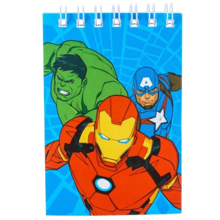 Notepad A7 32 l, on the crest, Avengers-3