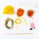 Set for the manufacture of a textile toy "Funny snowman" height - 16.5 cm