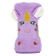Terry towel "Unicorn", 330 g, size 70x140 cm, lilac color