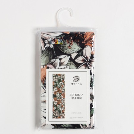 Ethel track MEADOW FLOWER 40X146 cm, 100% cotton, sarzha 190 g/m2-3