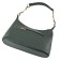 Women's bag B2809-04110, dark green color, artificial leather, 27x9x16 cm