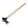 Calun Couplede forged tundra pro, reverse hazard, handle from a beech, with protection, 2.7 kg