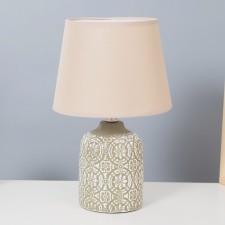 Desktop lamp with lampshade 