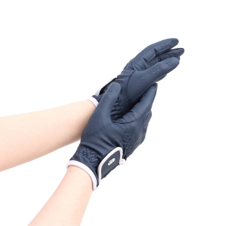 Taia Equestrianism riding gloves, size l, blue ve tg4-blue-1