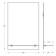 EvoForm mirror, with fatcet, shelf, 40x60 cm