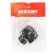 Tip electric rexant, 6 a, without salary, bimetal, black