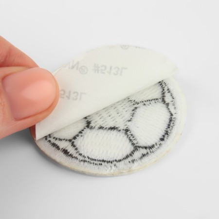 Glue patch for clothes, shoes, bags "football", 4.5 × 4.5 cm-2