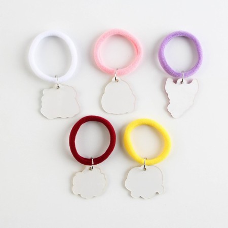 Hair gum, mix, anime, d = 4 cm-2