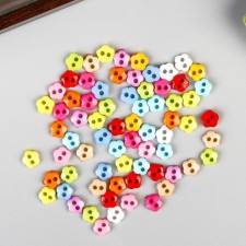 Buttons plastic for creativity 2 punctures 