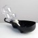 Walking figure curly, 300 ml, with a soft nose, black