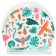 A nursery cap “Flamingo with birds”, silicone, girth 46-52 cm