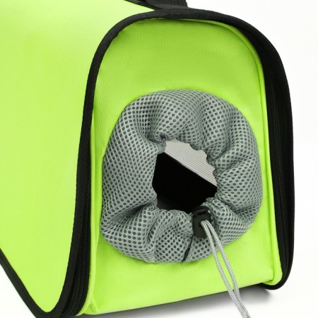 Board-carrier with a window for a muzzle, 42 x 21 x 25 cm, salad-3