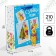 New Year. Gift package, 31x40x11.5 cm, packaging, Winnie bear cub
