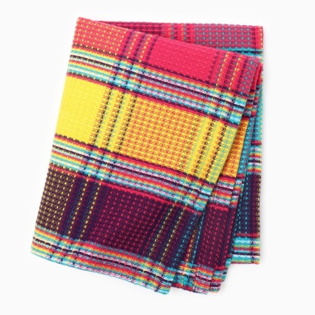 Ethel Plaid towel, col. Red, 38x63 cm, 100% HL-3