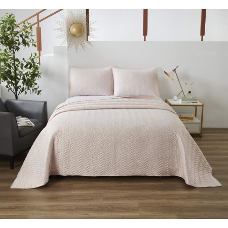 A set with a veil "Savannah", size 230x250 cm, 50x70 cm - 2 pcs, color powder