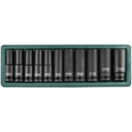 A set of end heads of shock extensions Jonnesway S03AD4111S, 1/2 "DR, 10-24 mm-1
