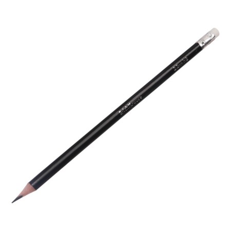 A set of blackographic pencils with an eraser 4 pieces of Erichkrause "Deep Classic Triangular", HB, Griff D = 2.2 mm, a tree, trihedral in a bag, mix-1