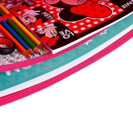 Plastic A4 folder, on lightning, Minnie Mouse and Unicorn-6