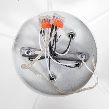 Chandelier 1341001/5br E27 15W white-brown BayerLux-7
