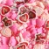 Sprinking Figure: “Hearts and roses”: white, pink, red, 25 g.