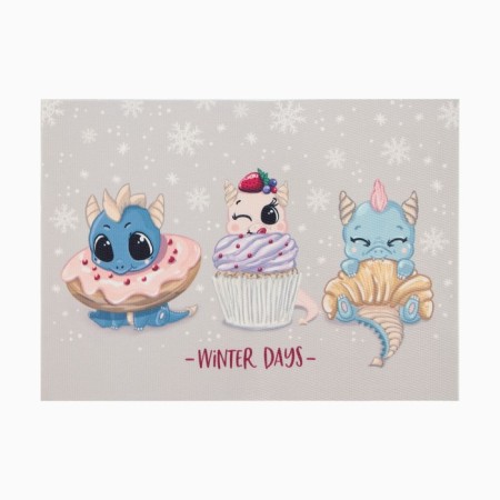 New Year's napkin on the table "Winter Days", 40x29cm-1