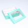 Packaging for 12 cupcakes with a window, green, 32.5 x 25.5 x 10 cm