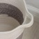 Belly basket lauded handmade Dalyan "Milano", 30 × 34 cm
