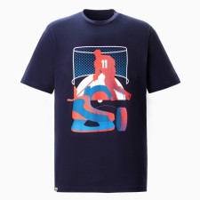 T -shirt President Sports Hockey, XXL, Blue, 100% Clot, Kul. Glass 150 g/m2