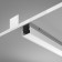 Aluminum profile LED Strip Alm007S-2M, 200x2.1x2.1 cm, silver color
