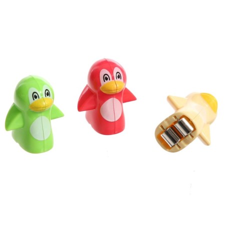 Designer developing with gears "Funny Penguins", 33 details-11
